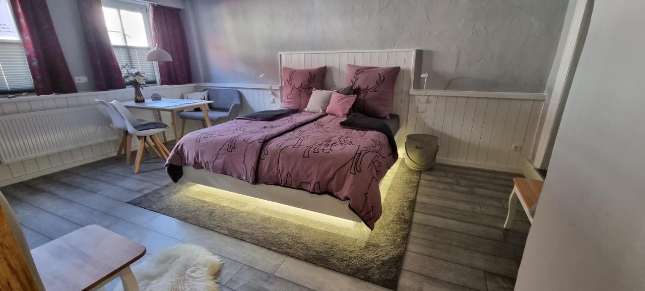 Ferienwohnung Zum Hirschen Herzberg am Harz Esterno foto