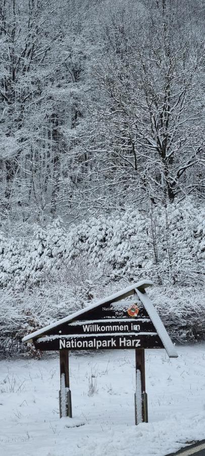 Ferienwohnung Zum Hirschen Herzberg am Harz Esterno foto